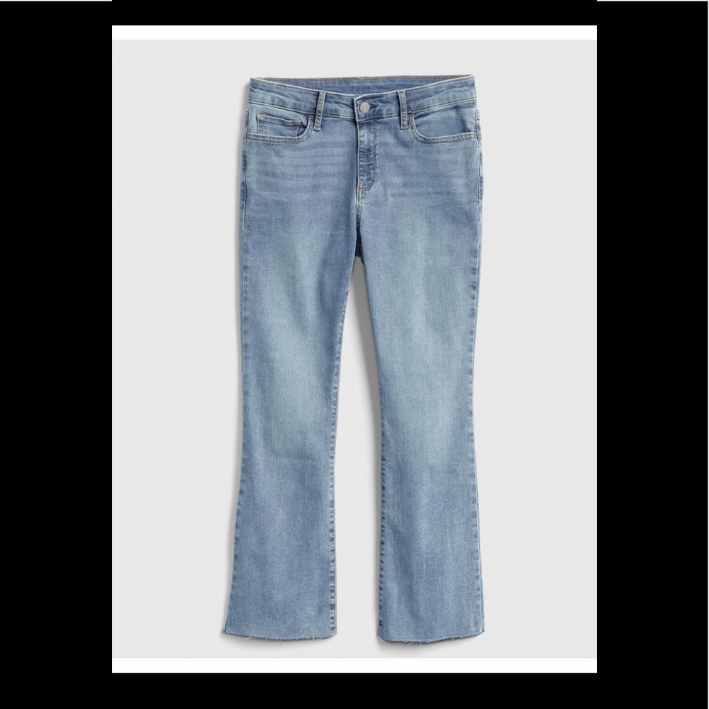 GAP CROP KICK DENIM